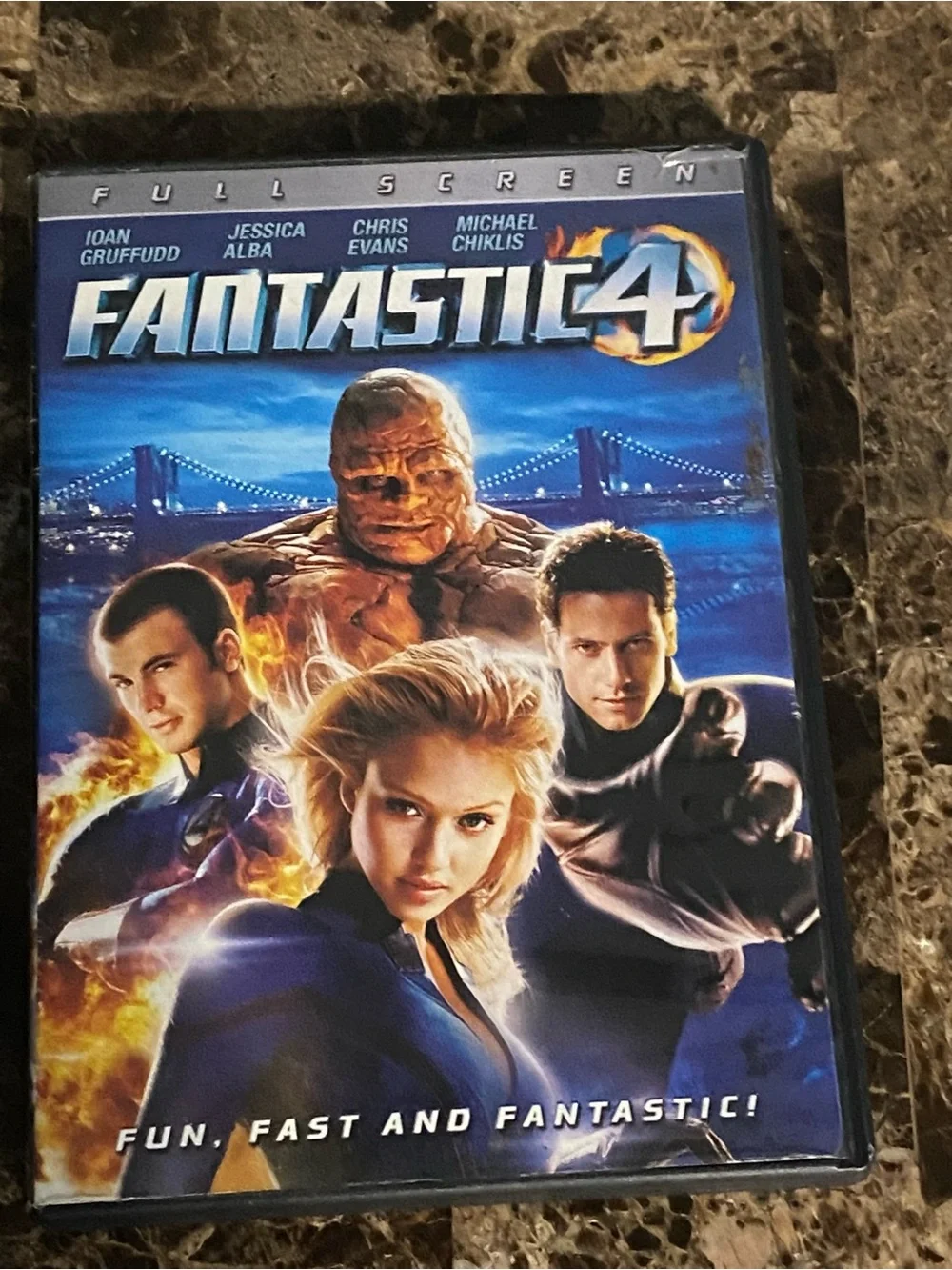 Star Wars Attack of the Clones DVD — Black, Blue & Gold Artwork